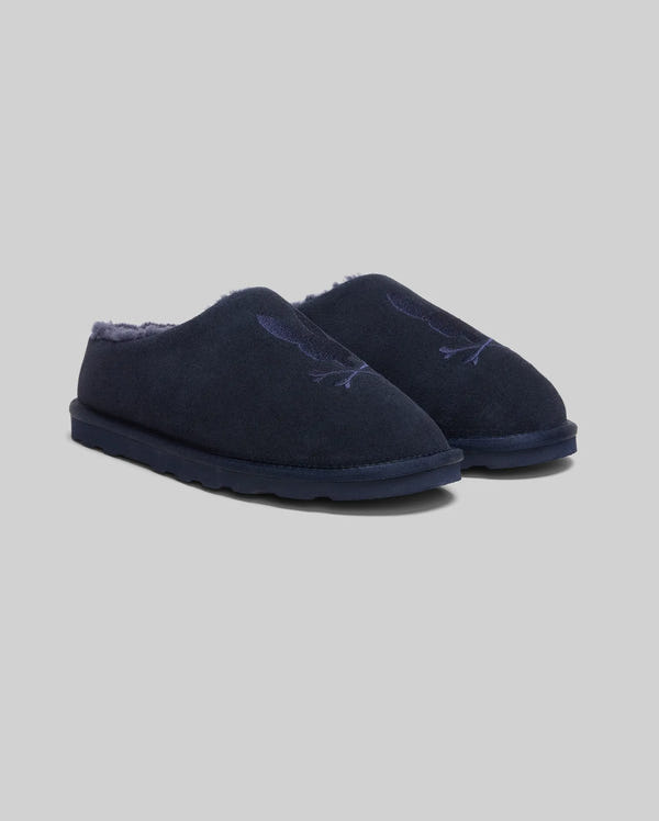 MENS SUEDE SHERPA BUNNY SLIPPER - MO1600002