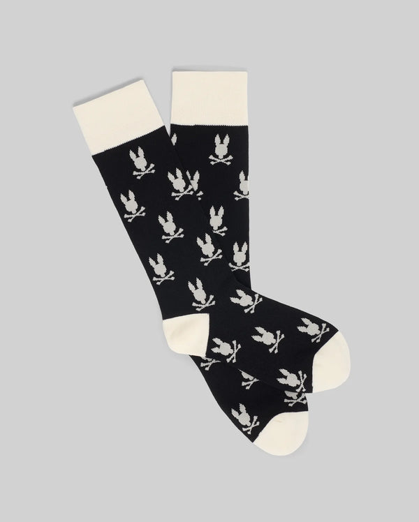 MENS ALL OVER BUNNY DRESS SOCK - MO2200022