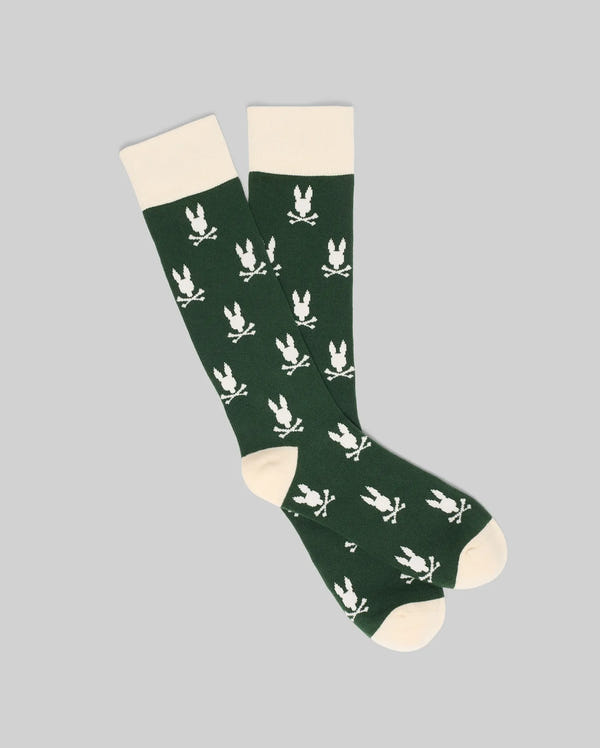 MENS ALL OVER BUNNY DRESS SOCK - MO2200022