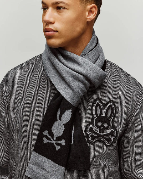 MENS DARIAN SQUARE LOGO SCARF - MO2500015