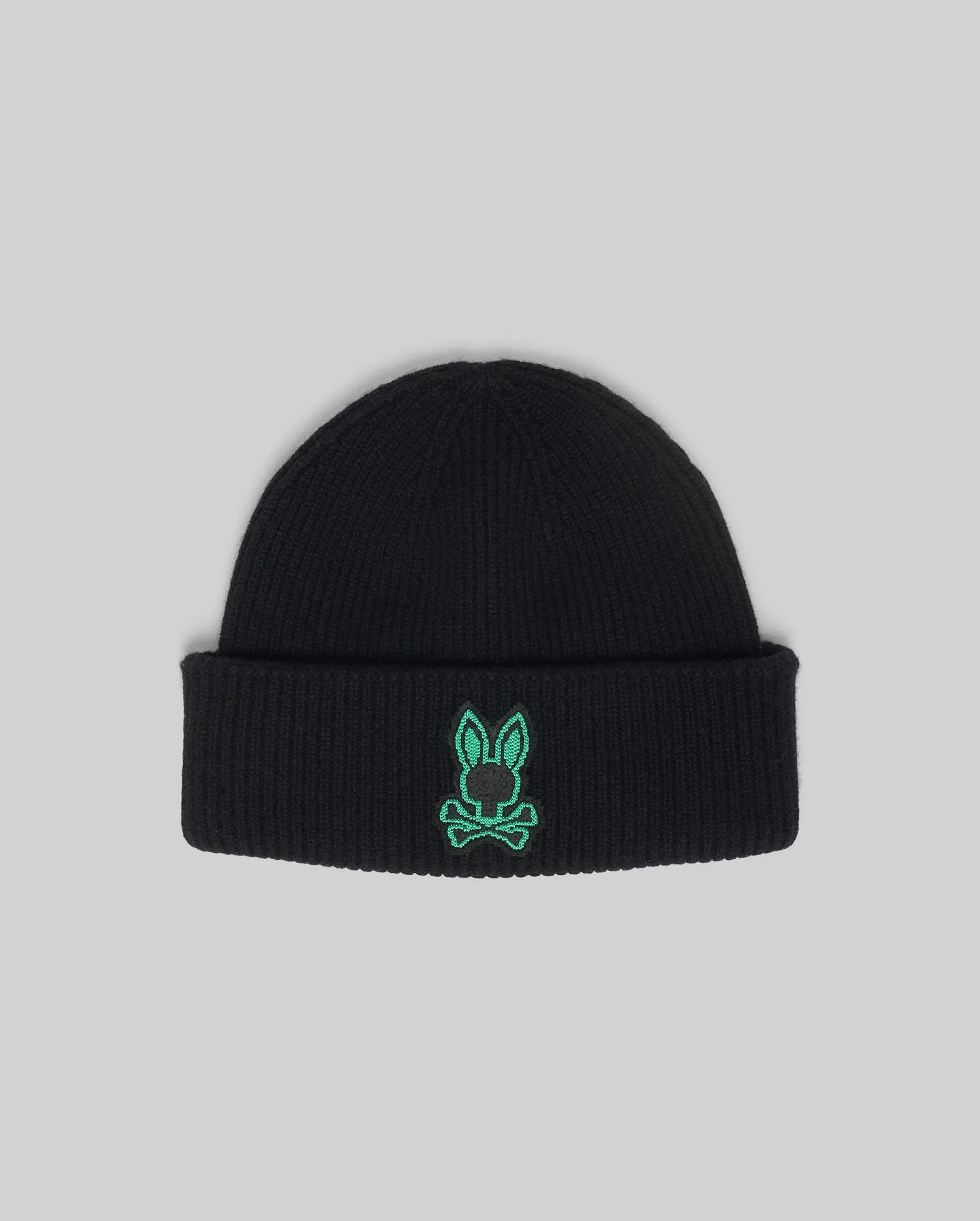 MENS GABIN PATCH BEANIE - MO2500019