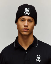 MENS CHENILLE PATCH BEANIE - MO2500024