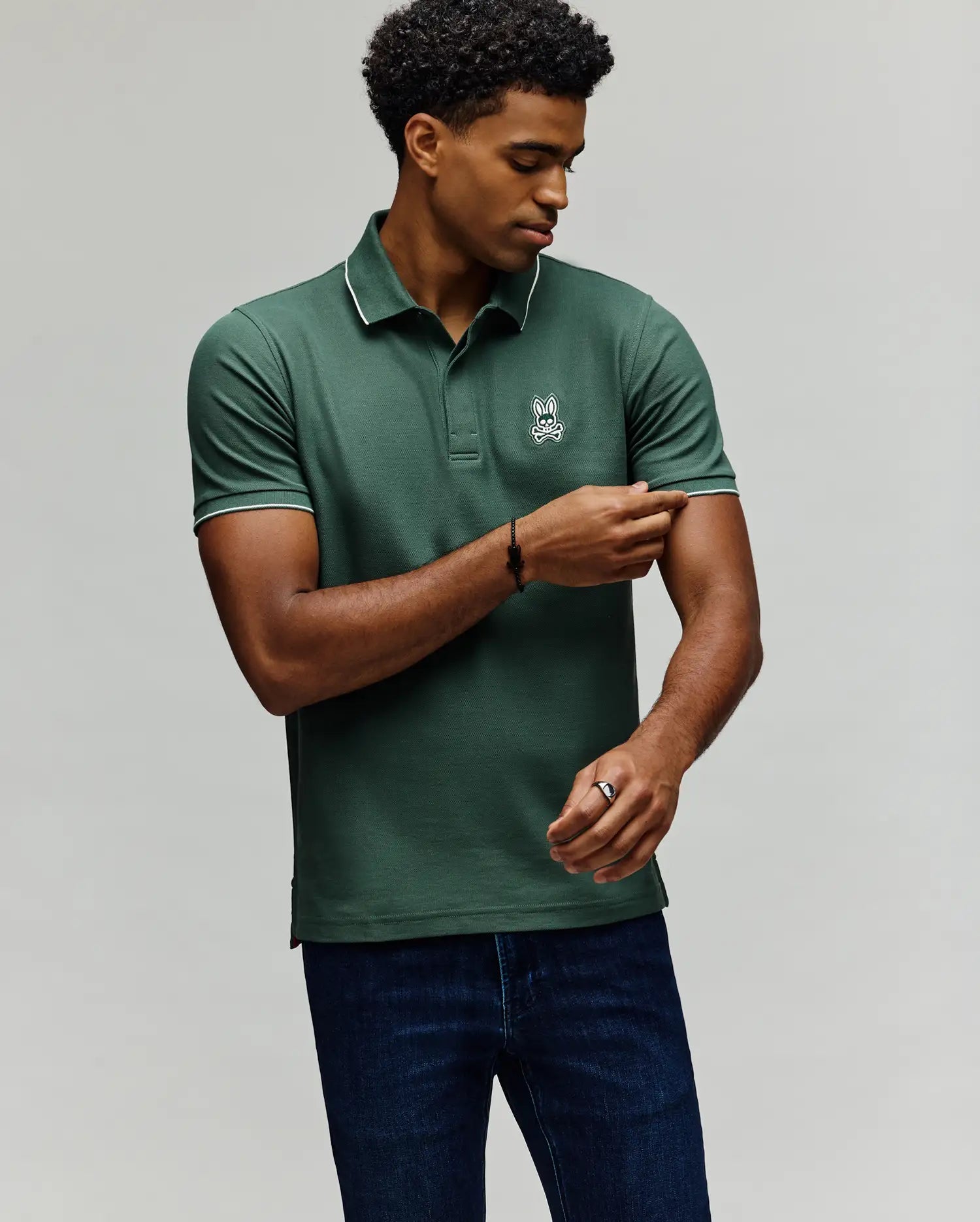 MENS MARLON PIQUE POLO SHIRT - MT0100036