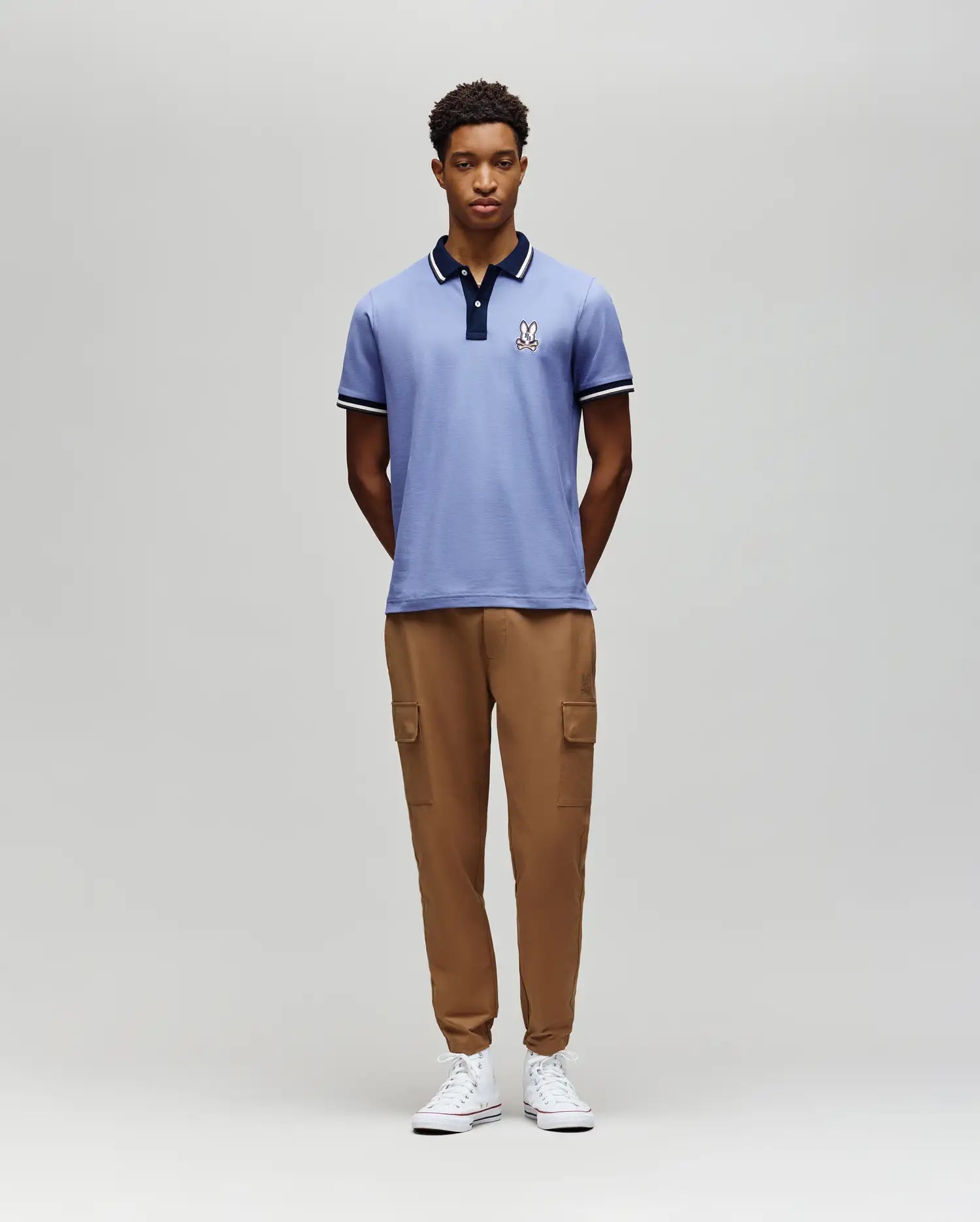 MENS WADE PIQUE POLO SHIRT - MT0100044