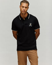 MENS INDIGO BUNNY PIQUE POLO - MT0100074