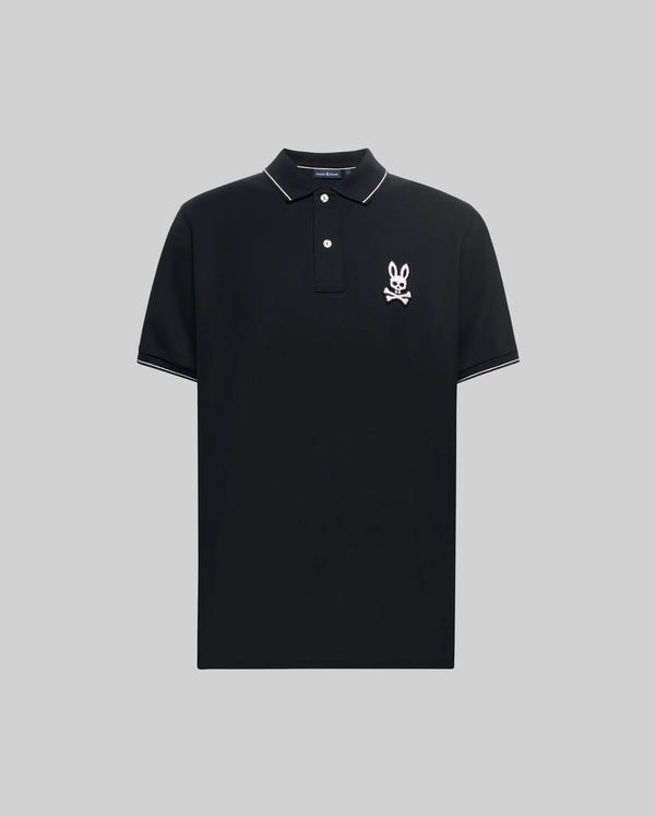 MENS TATE BUNNY PIQUE POLO - MT0100076