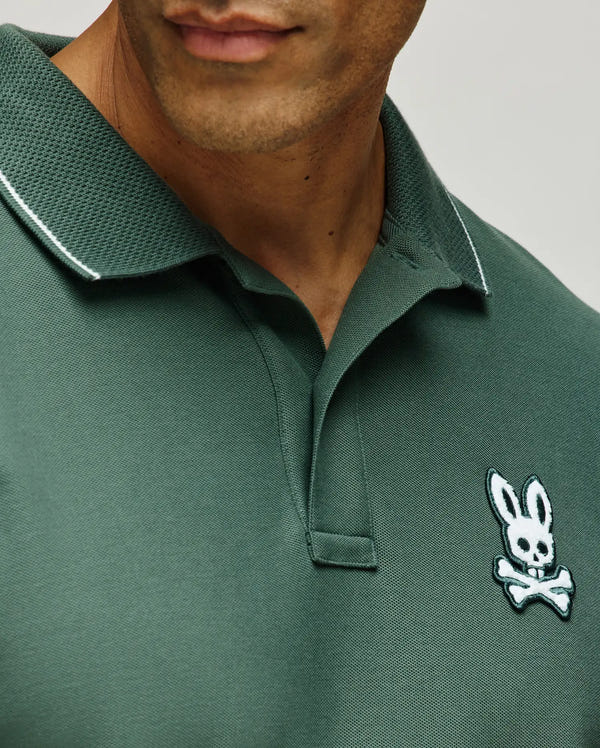 MENS TATE BUNNY PIQUE POLO - MT0100076