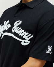 MENS TATE WORDMARK PIQUE POLO - MT0100152