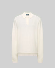 MENS ROMAN LONG SLEEVE KNIT POLO - MT0100153