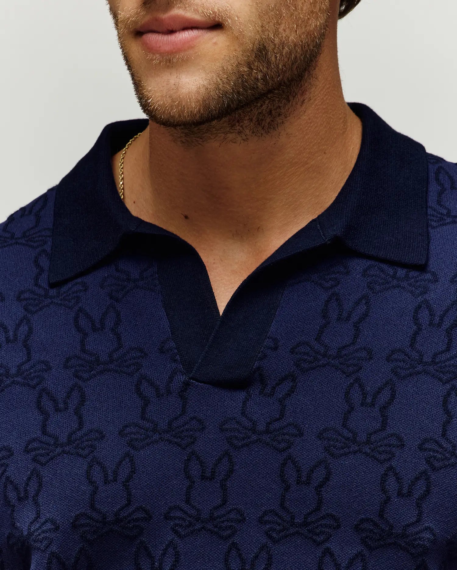 MENS ELDEN JOHNNY COLLAR POLO - MT0100157