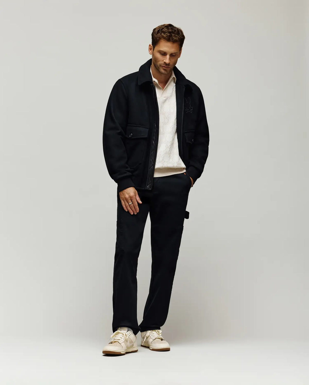 MENS ELDEN JOHNNY COLLAR POLO - MT0100157