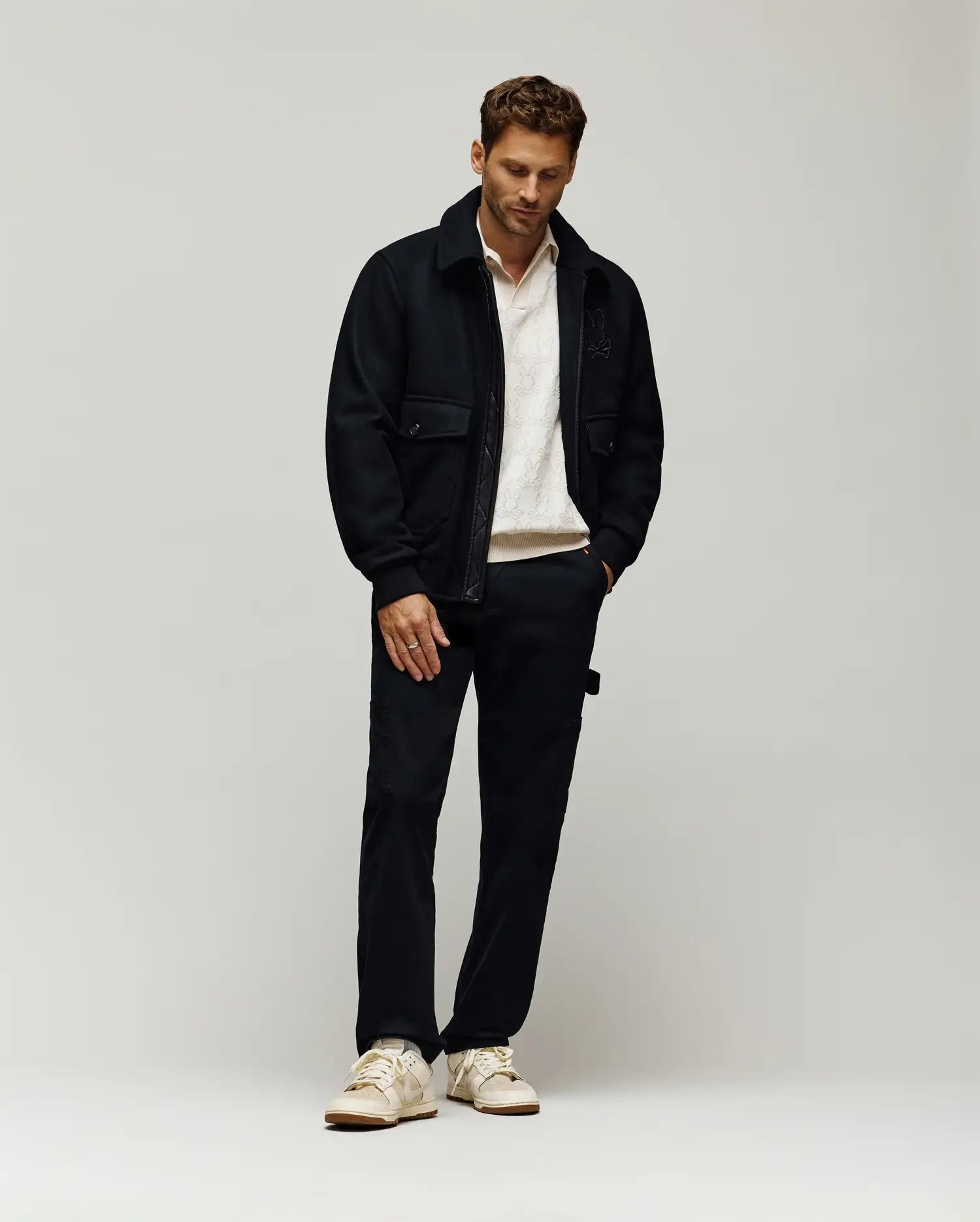 MENS ELDEN JOHNNY COLLAR POLO - MT0100157