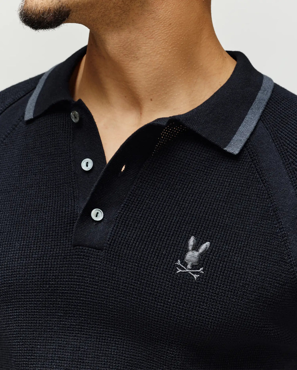 MENS LAZARE KNIT POLO - MT0100165