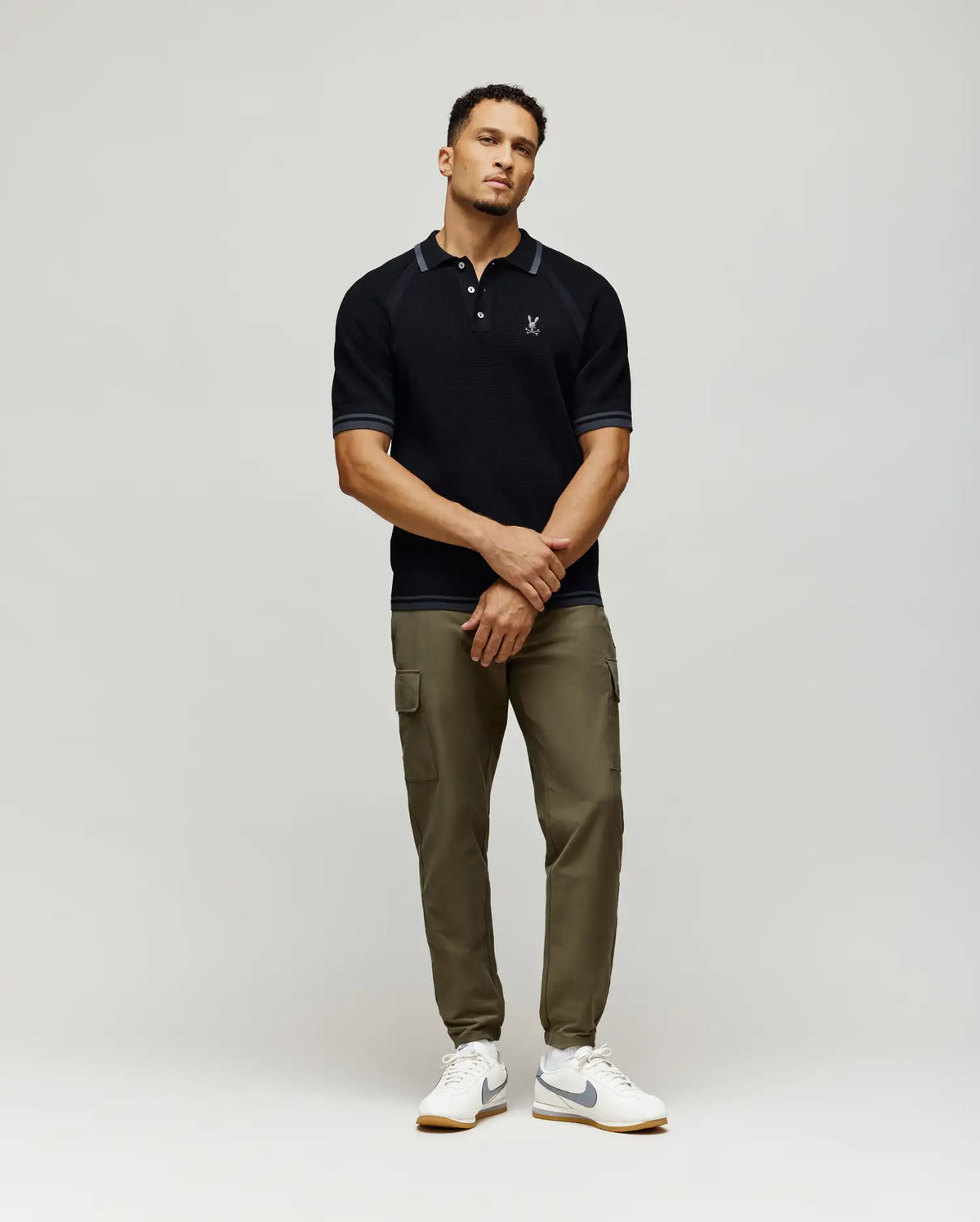 MENS LAZARE KNIT POLO - MT0100165