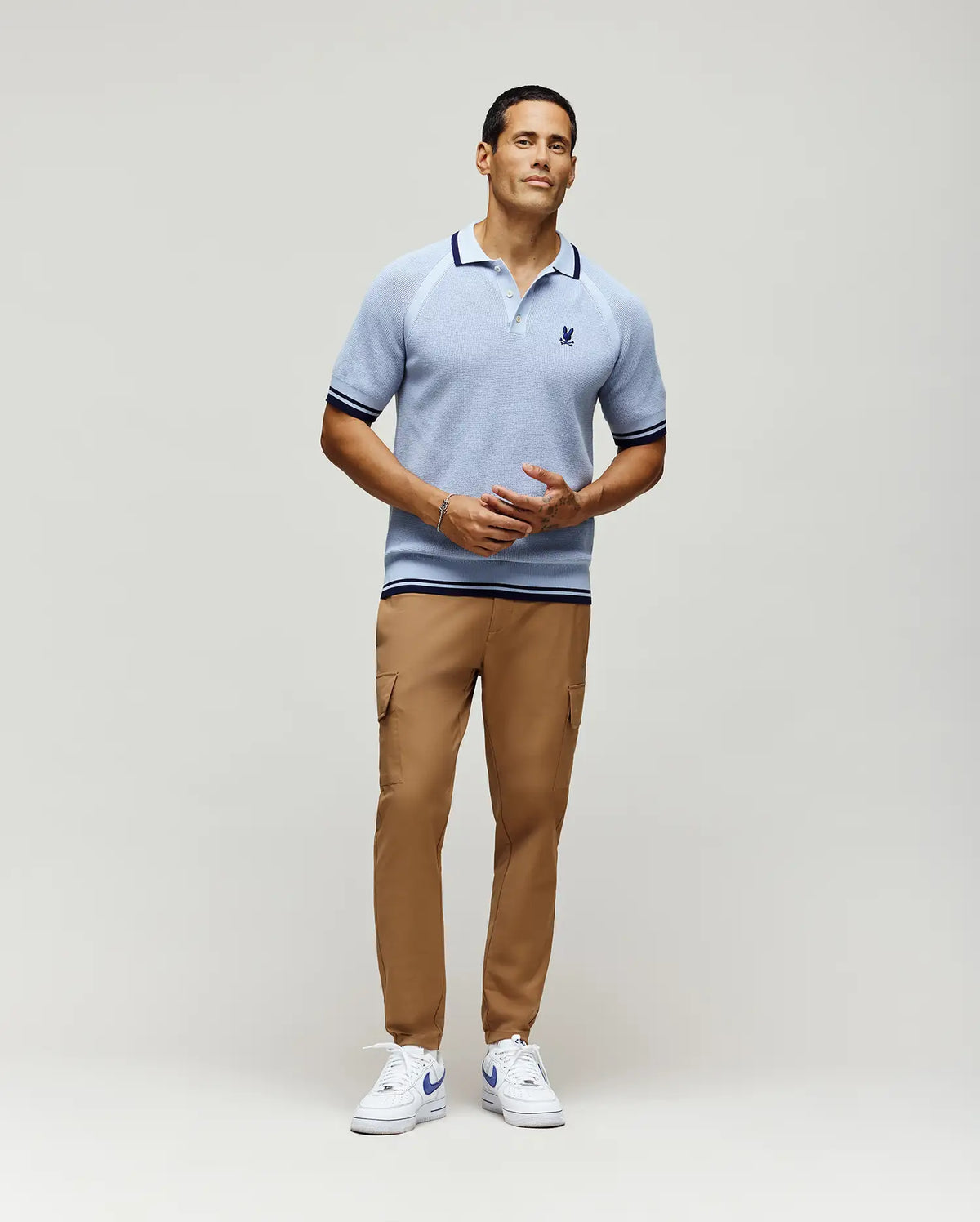 MENS LAZARE KNIT POLO - MT0100165