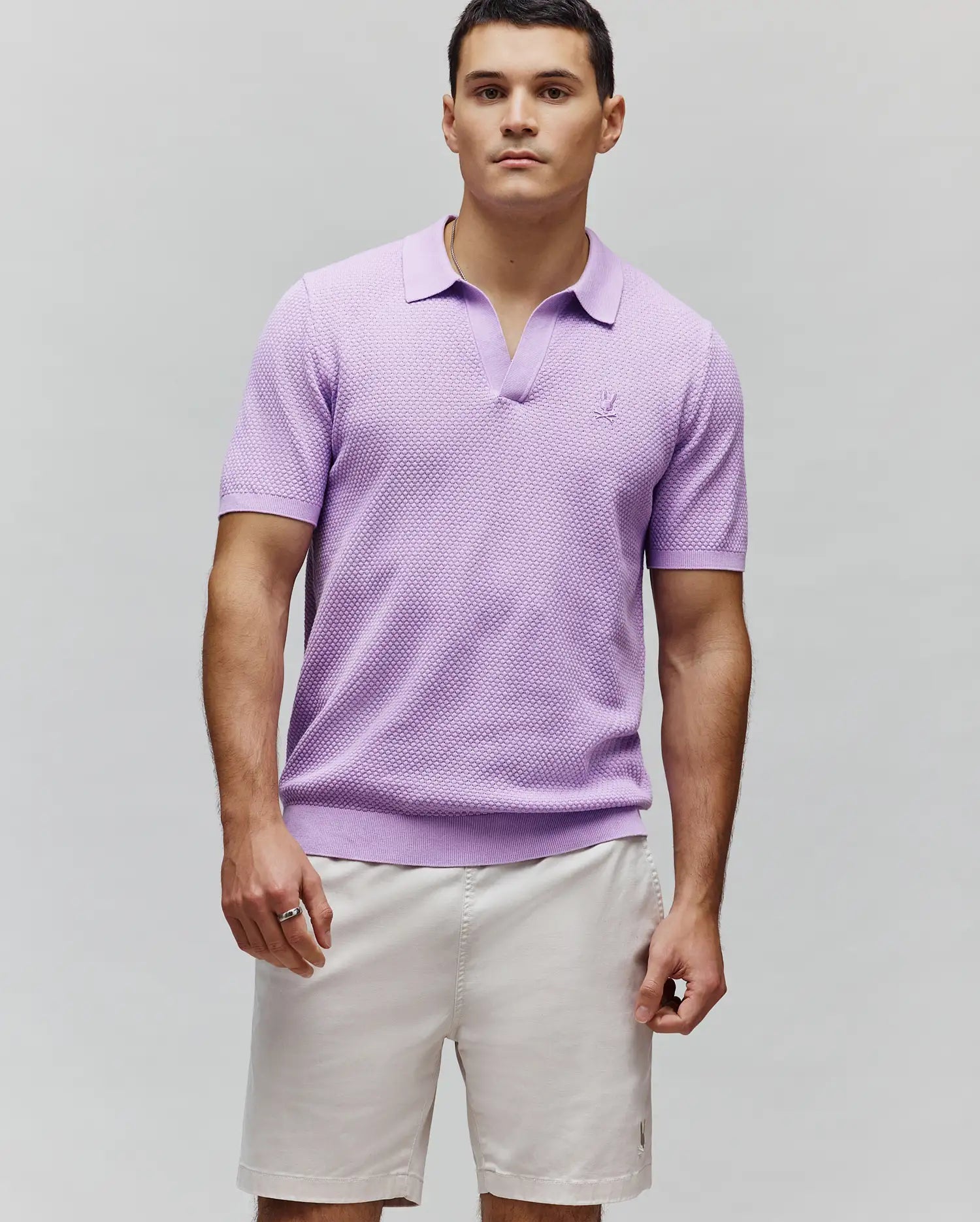 MENS DEVON KNIT POLO - MT0100169