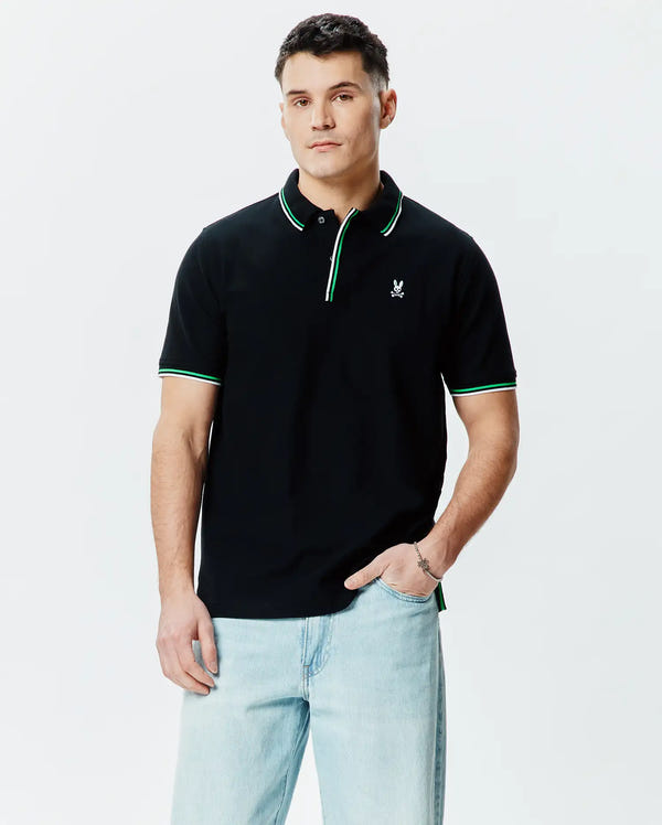 MENS FAYE PIQUE POLO view 1