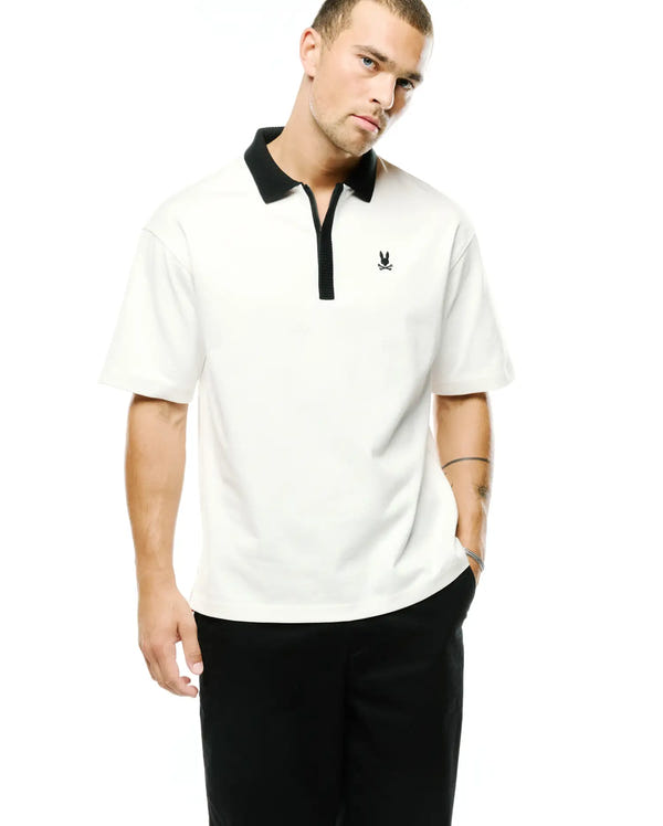 MEN'S NOLEN OVERSIZED JERSEY POLO view 1