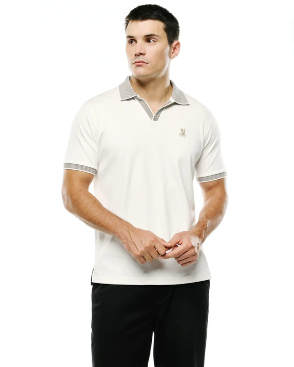 MEN'S TEDDY JOHNNY COLLAR POLO view 1