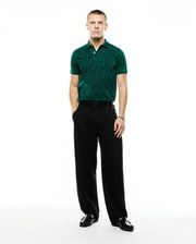 MEN'S ANGUS FLOCKED POLO view 4