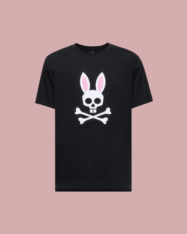 Mens Black Pb Archive Bunny Graphic Tee | Psycho Bunny
