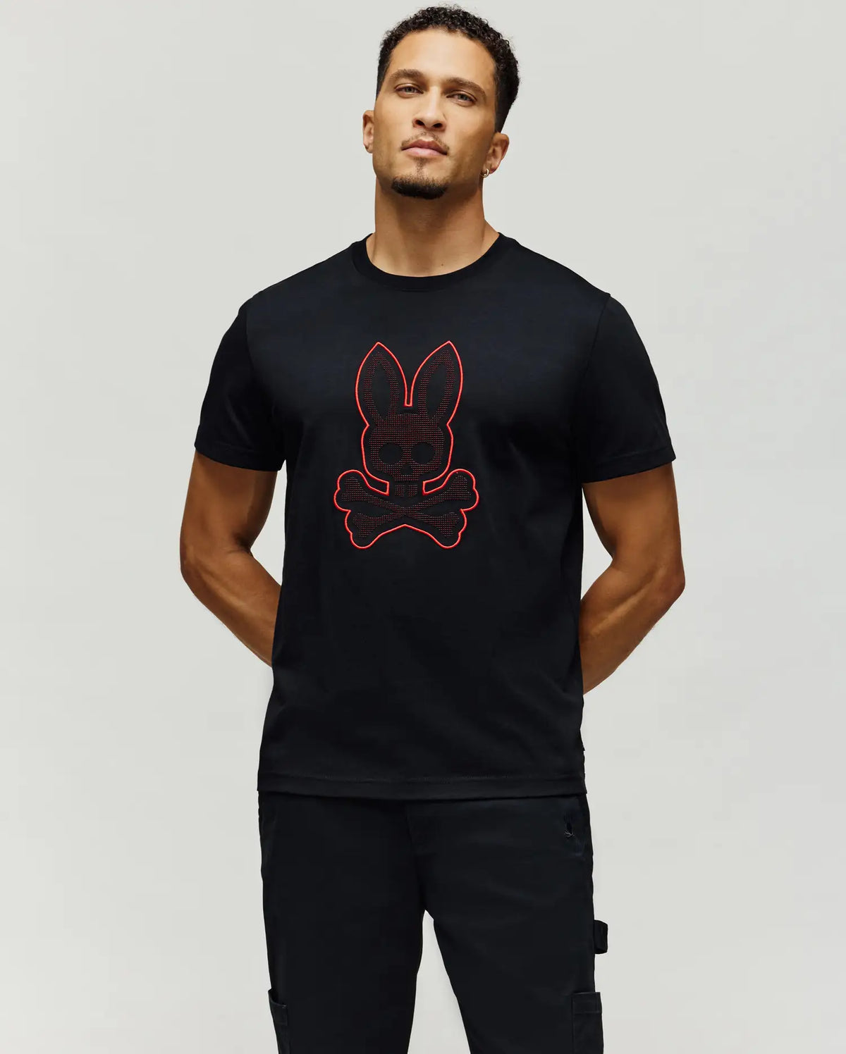 MENS JOVAN BUNNY GRAPHIC TEE - MT0200135