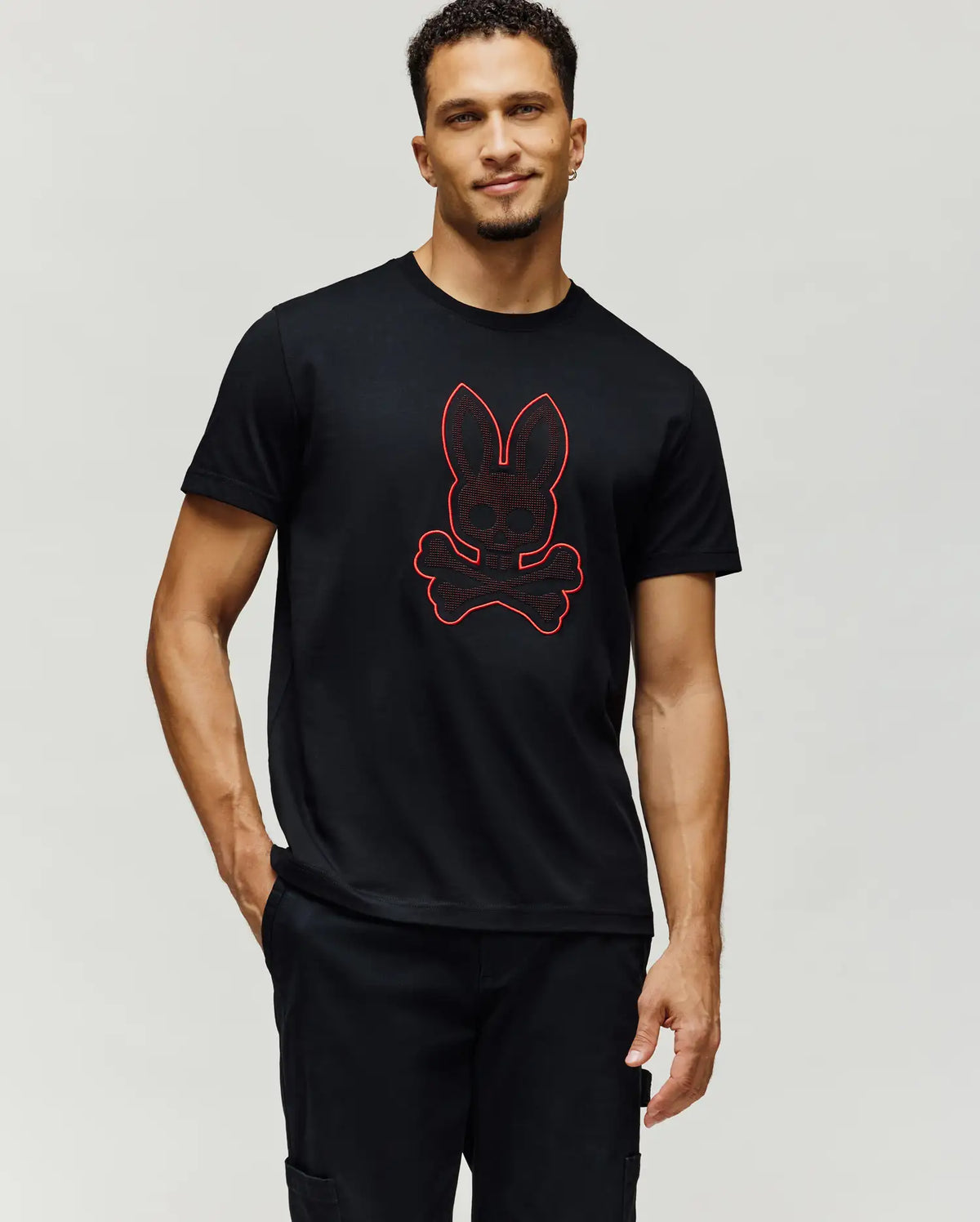 MENS JOVAN BUNNY GRAPHIC TEE - MT0200135