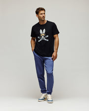 MENS INDIGO BUNNY GRAPHIC TEE - MT0200148