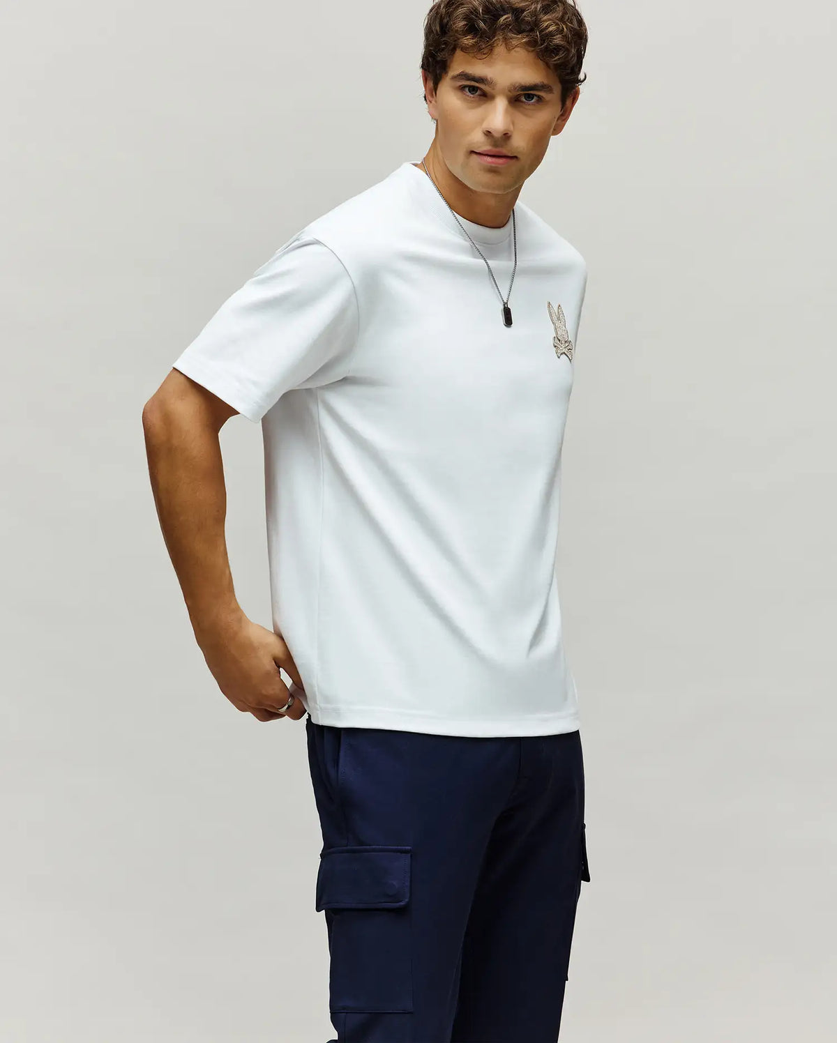 MENS GABIN OVERSIZED FIT TEE - MT0200192