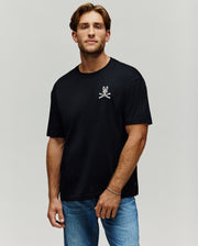 MENS INDIGO OVERSIZED FIT TEE - MT0200262