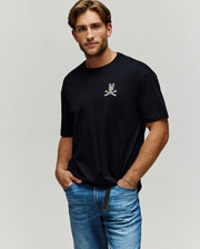 MENS INDIGO OVERSIZED FIT TEE - MT0200262