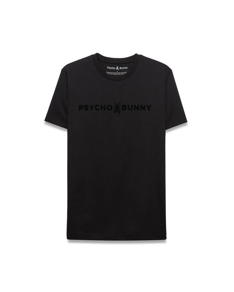 Men's Royce Graphic Tee in Black | Psycho Bunny