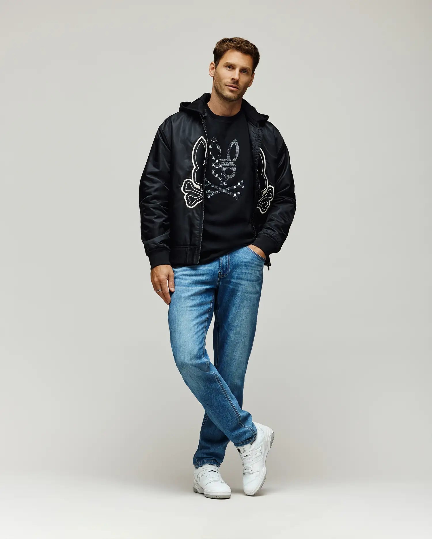 MENS JARVIS BUNNY GRAPHIC TEE - MT0200336