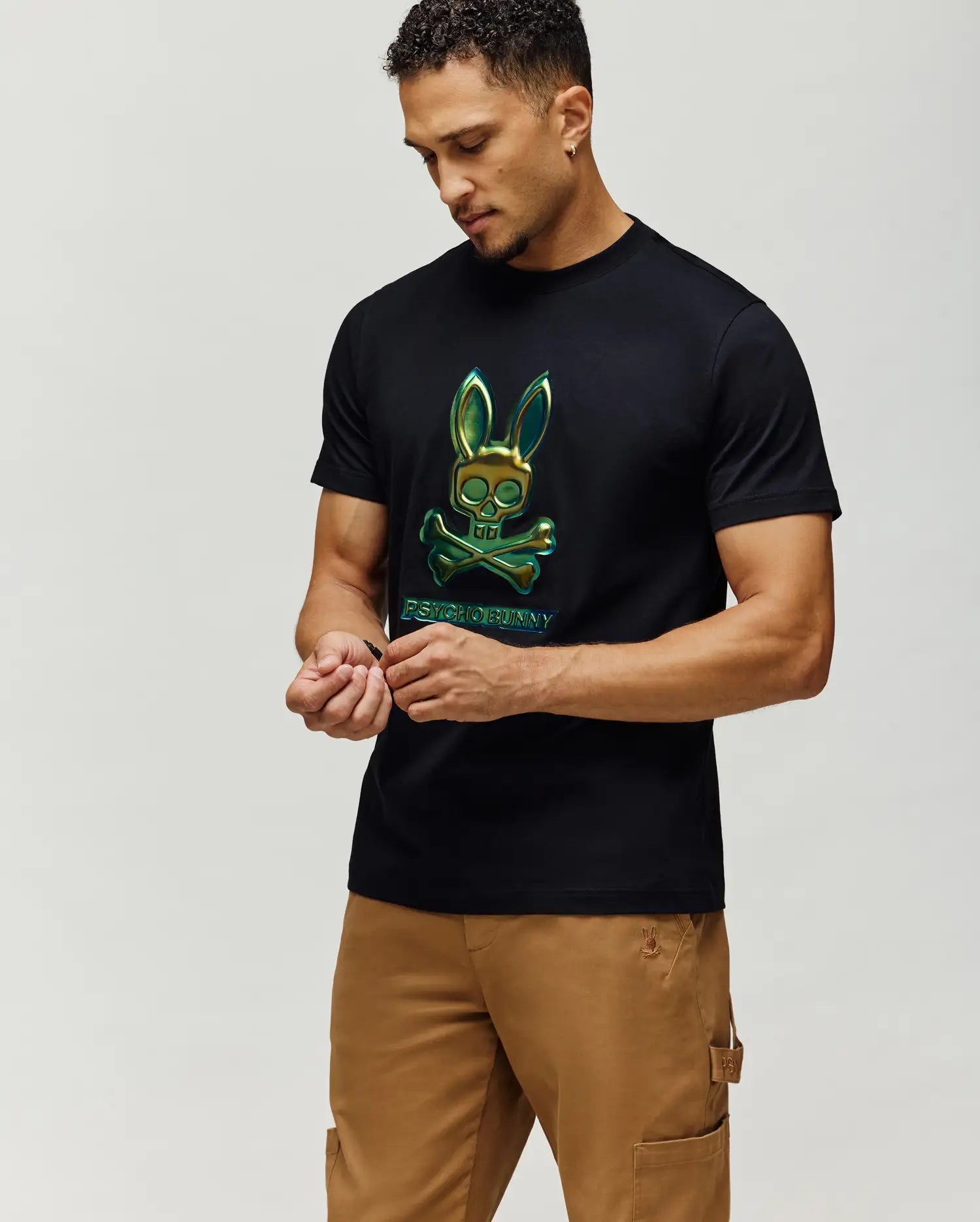 MENS LEIF METALLIC BUNNY TEE - MT0200351
