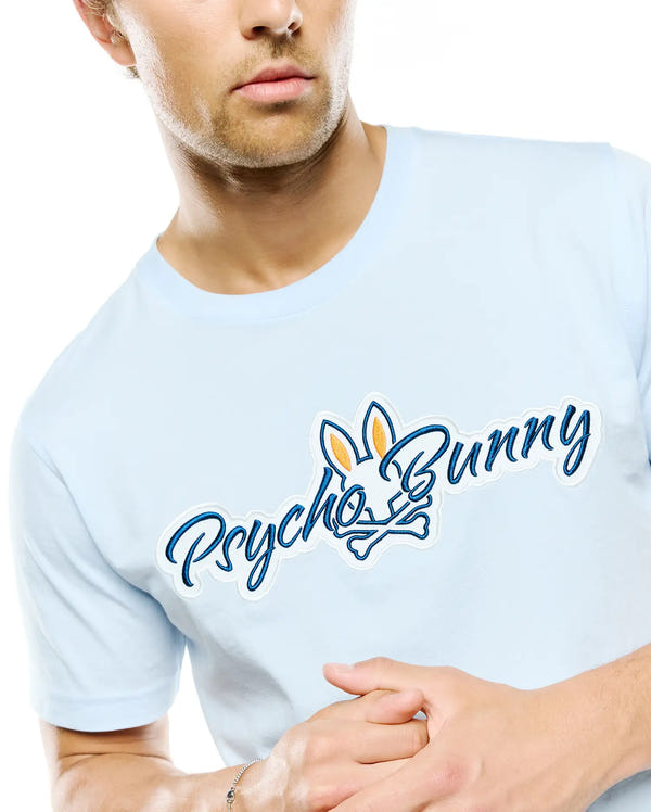 MENS JAYDON PIMA COTTON LOGO TEE view 2