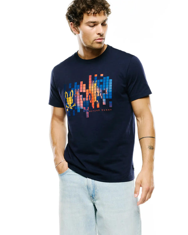 MENS ZANDER PIMA COTTON GRAPHIC TEE view 2