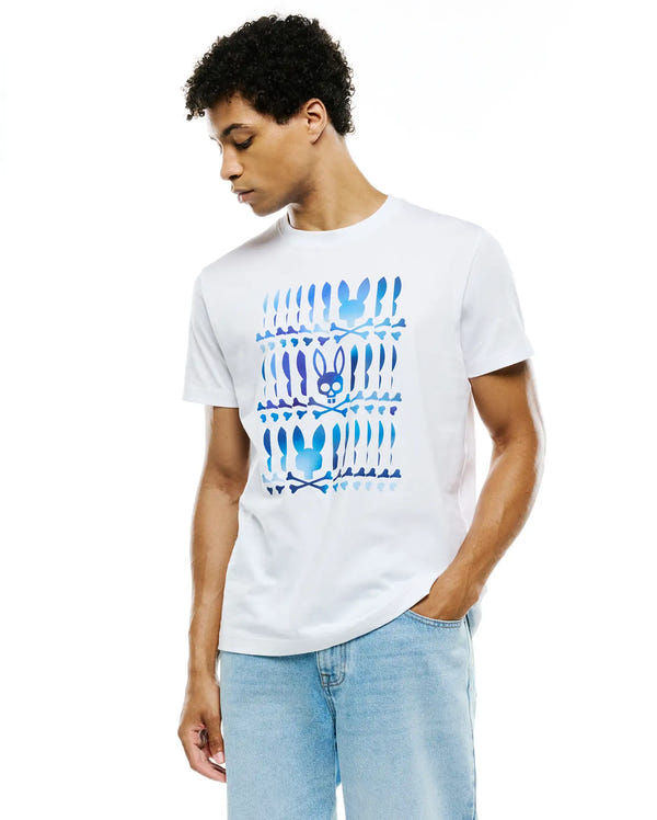 MENS LEWIS PIMA COTTON GRAPHIC TEE view 2