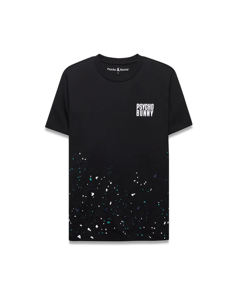 psicom サイコム 2026 新作 tシャツ black Men's Malcolm Graphic Tee in Black | Psycho Bunny