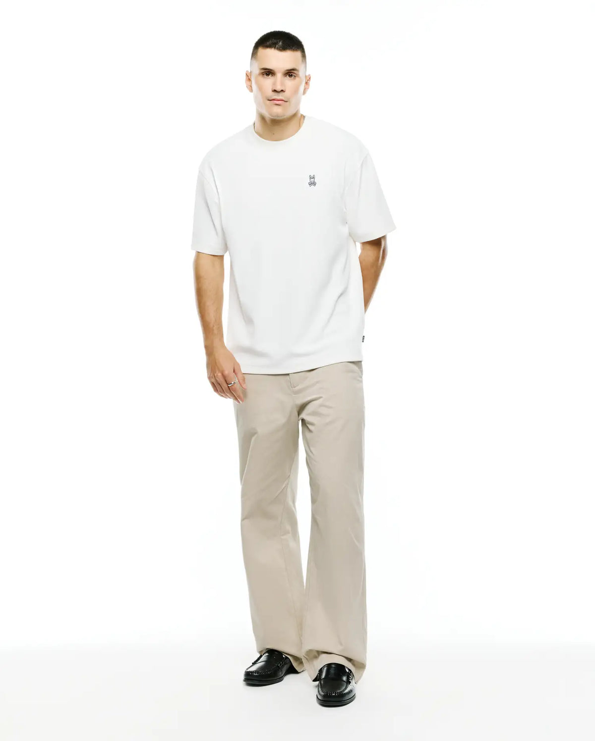 MENS NASIR TEXTURED OVERSIZED-FIT TEE view 4