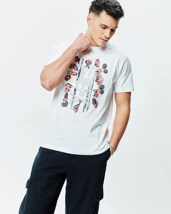 MENS RACE BUNNY GRAPHIC TEE view 2