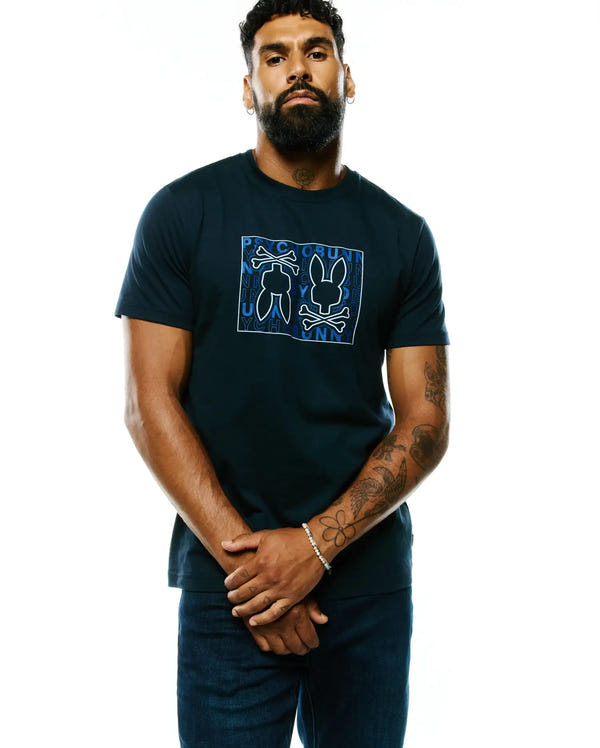 MENS GOLD COAST PIMA COTTON GRAPHIC TEE view 2