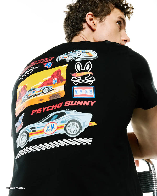 HOT WHEELS MEN'S BACK GRAPHIC TEE view 1