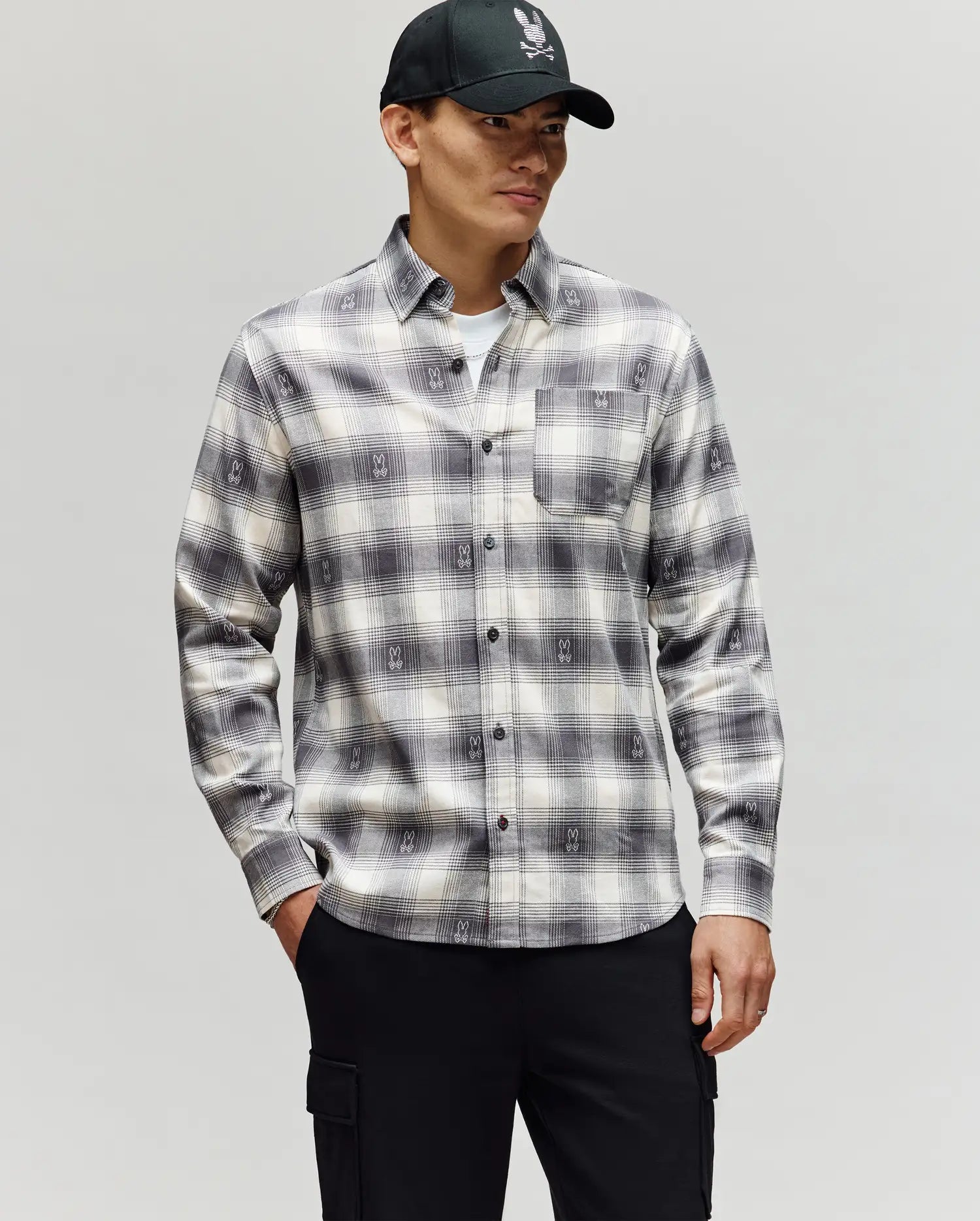 MENS KURT PLAID FLANNEL SHIRT - MT0300027