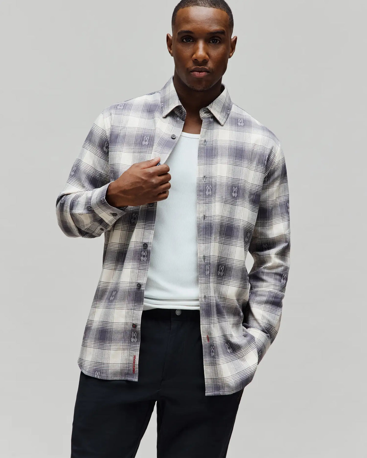 MENS KURT PLAID FLANNEL SHIRT - MT0300027