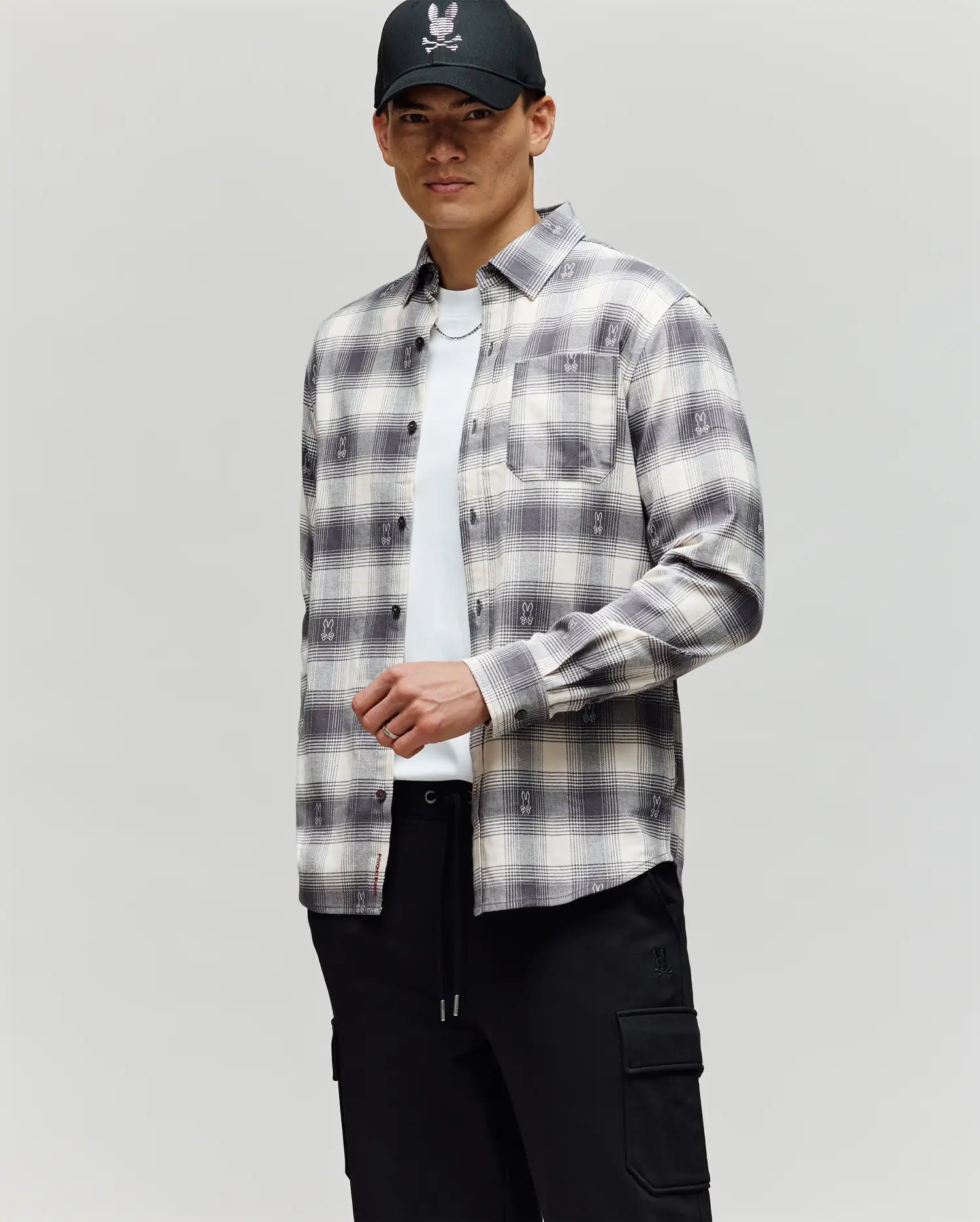 MENS KURT PLAID FLANNEL SHIRT - MT0300027