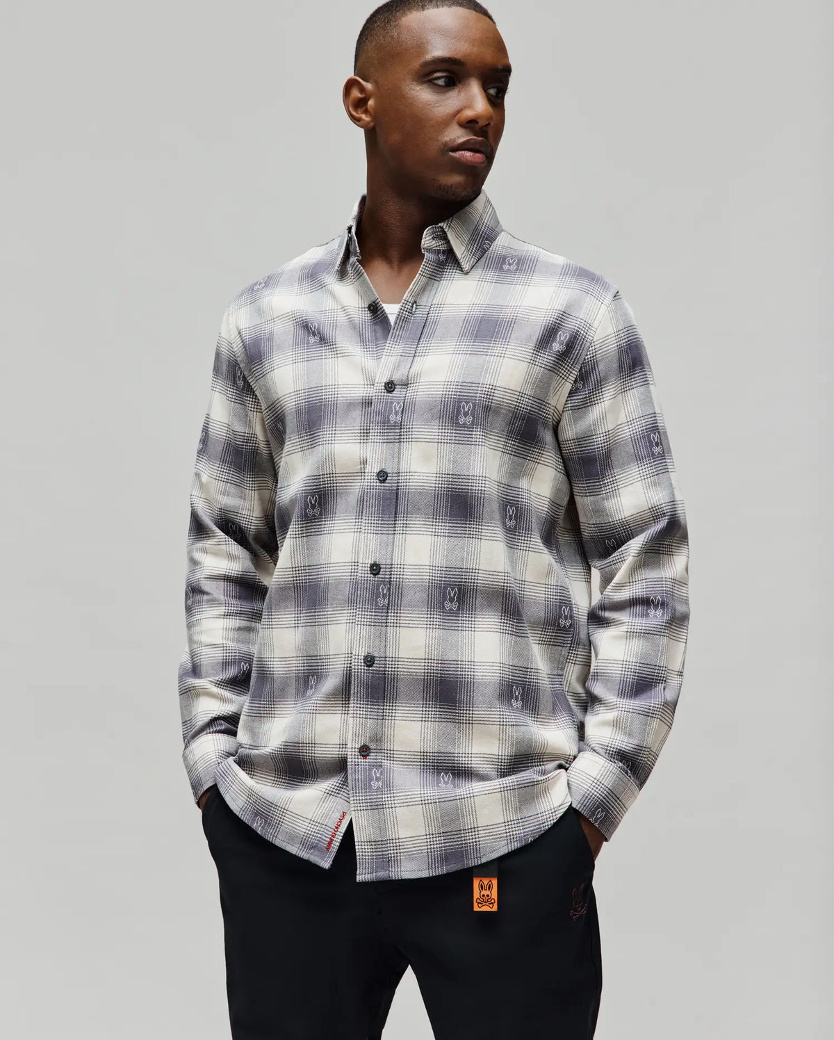MENS KURT PLAID FLANNEL SHIRT - MT0300027
