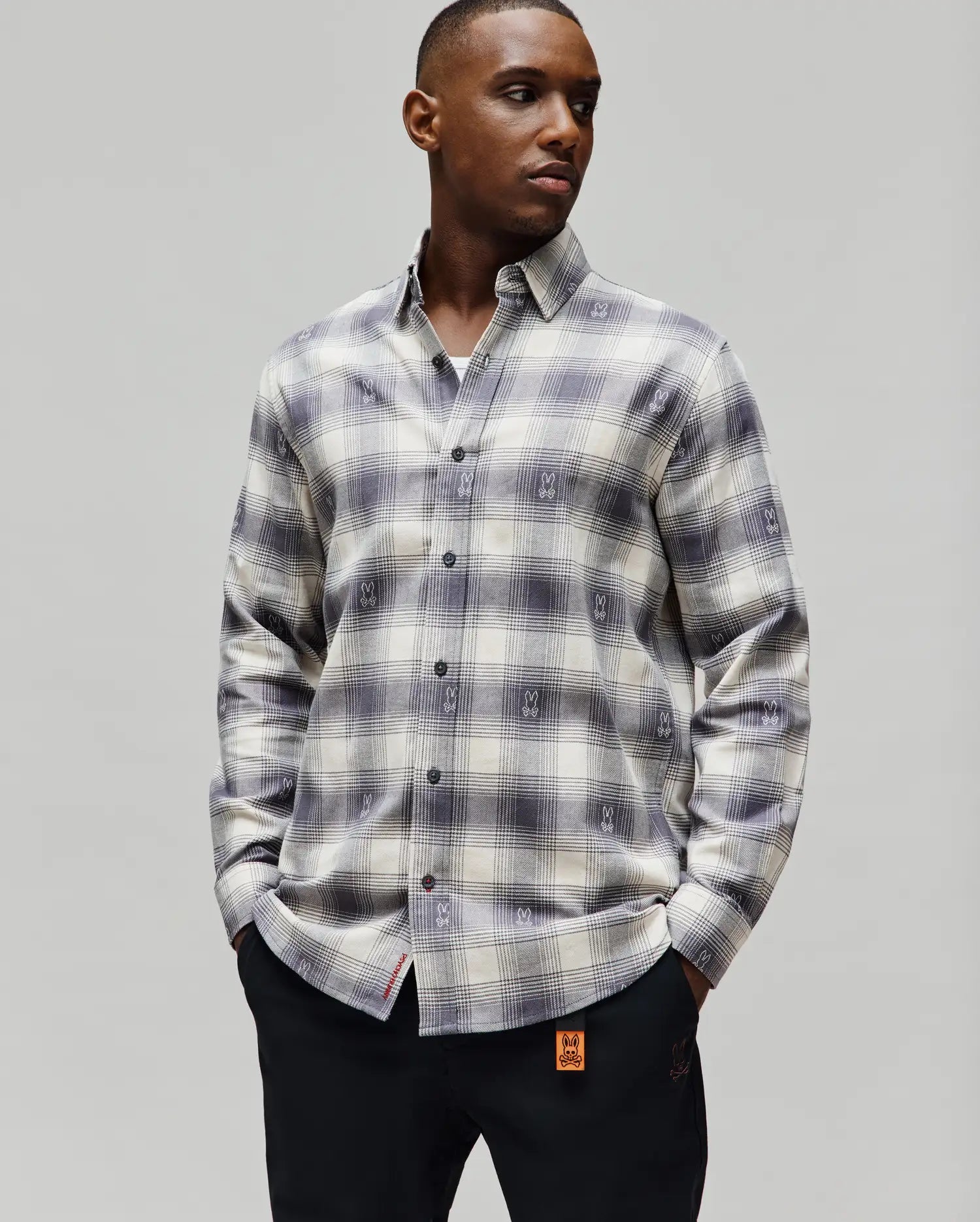 MENS KURT PLAID FLANNEL SHIRT - MT0300027