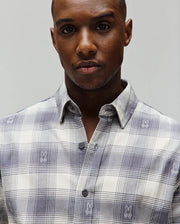 MENS KURT PLAID FLANNEL SHIRT - MT0300027