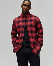 MENS KURT PLAID FLANNEL SHIRT - MT0300027