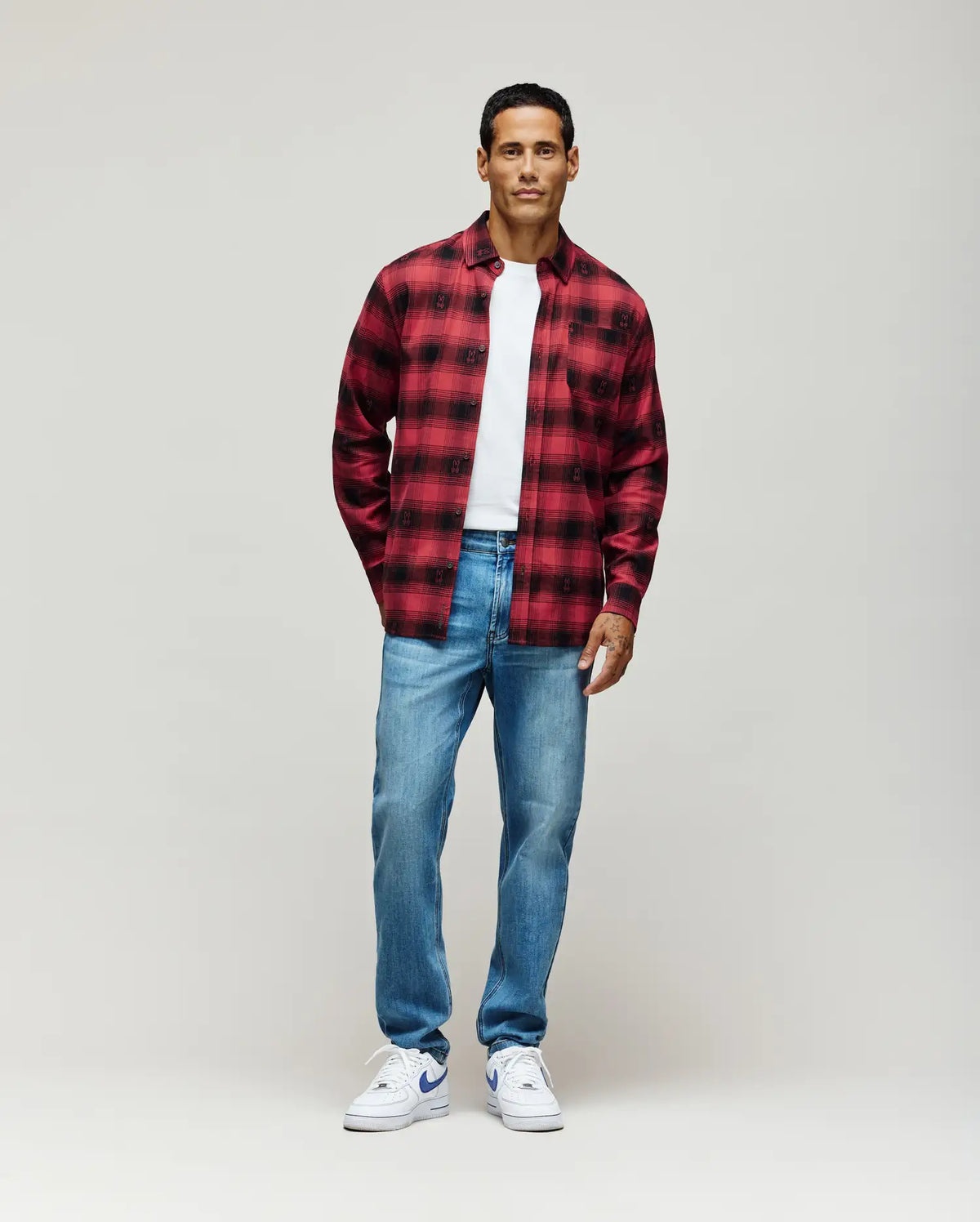 MENS KURT PLAID FLANNEL SHIRT - MT0300027
